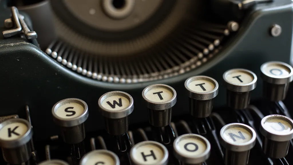 Typewriter Carriage Mechanism