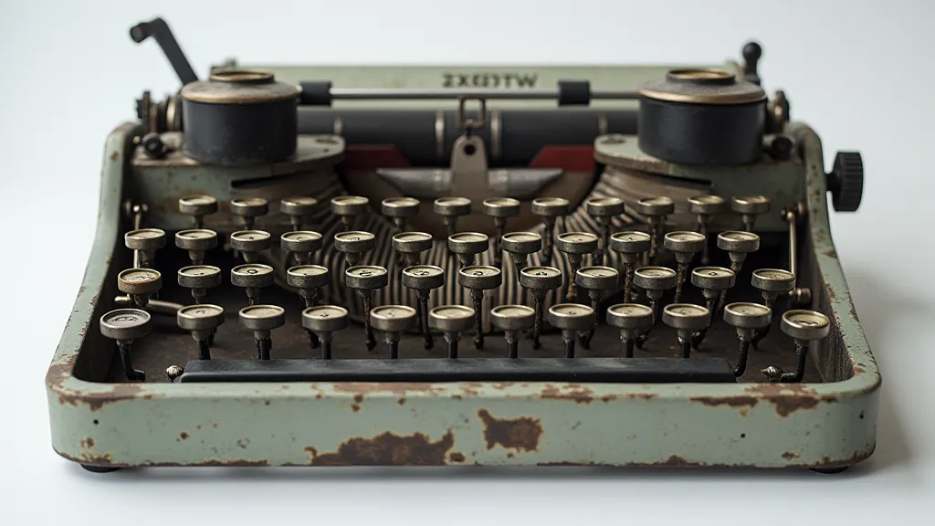 Smith Corona Galaxie carriage