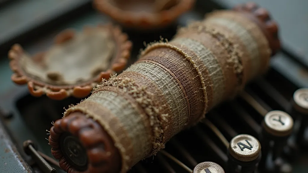 Dried Hammond typewriter ribbon