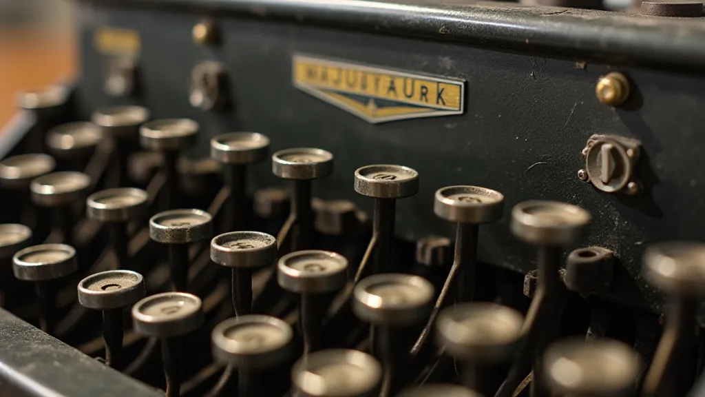 Remington upstrike typewriter