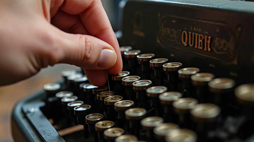 Applying oil to a type bar