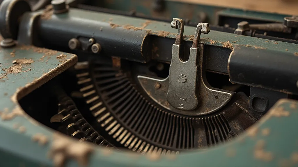 Type lever mechanism