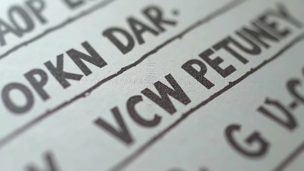 Typebar alignment tool in use
