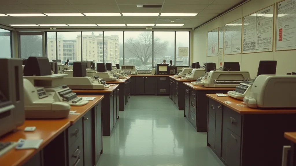 Vintage office with IBM Selectrics